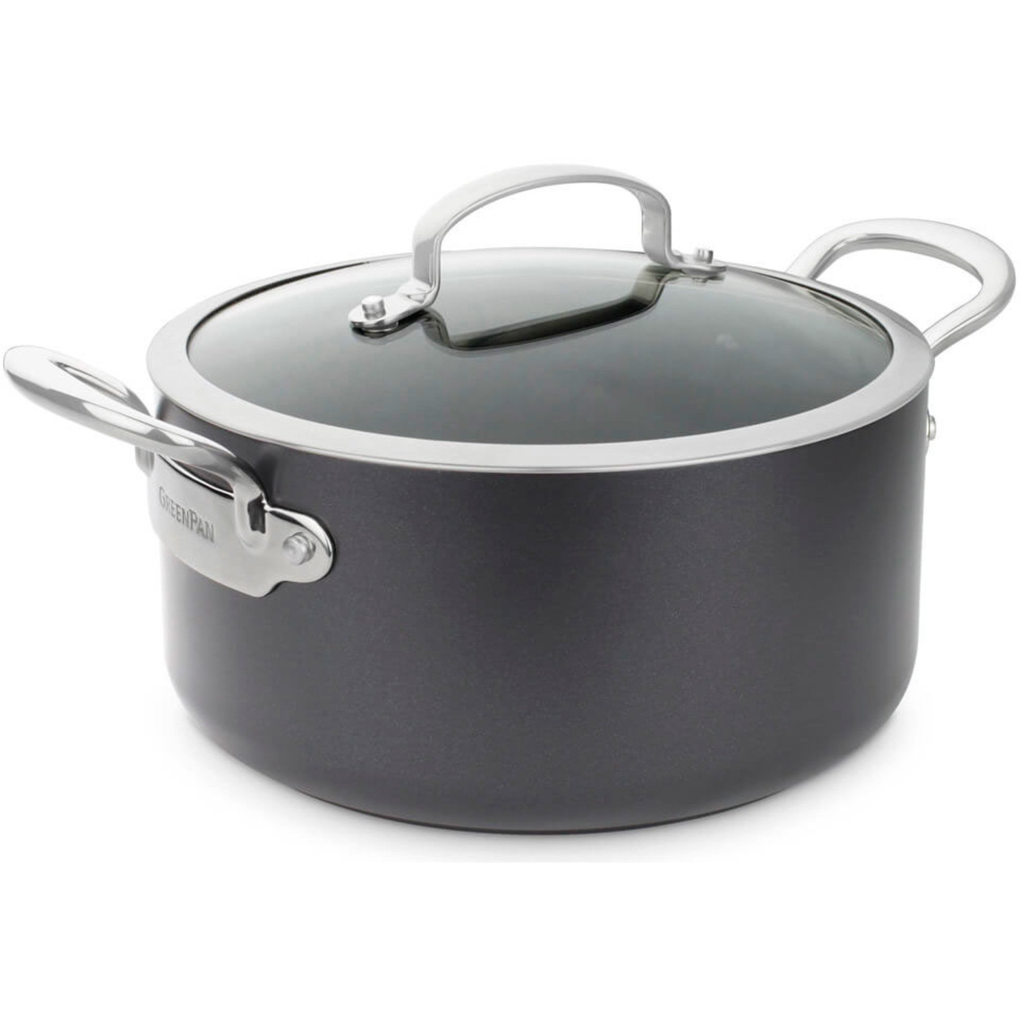 GreenPan Barcelona Gryta med Lock 24 cm - Gryta - GreenPan - CW002204-002