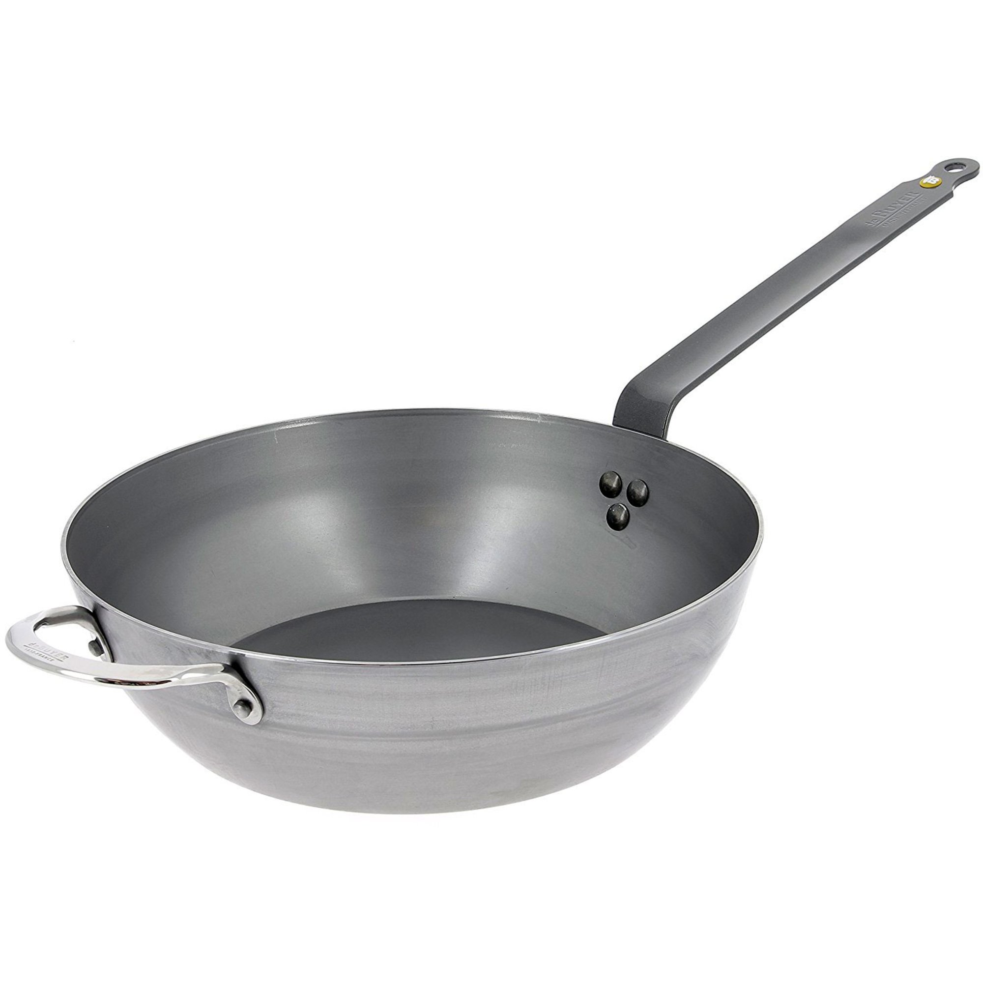 De Buyer Countrypan Traktörpanna Kolstål Lyonnaise Mineral B Dia 32 cm - Stekpanna - De Buyer - 5614.32