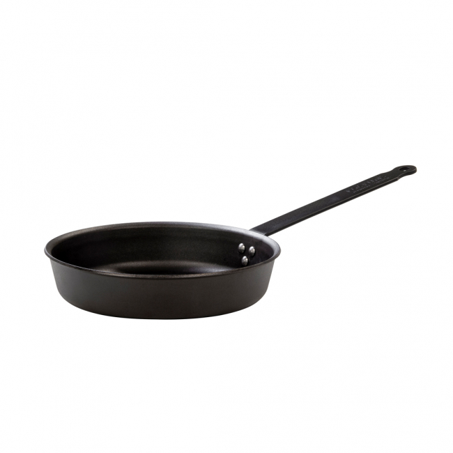 Kockums Stekpanna, kolstål ø24 cm