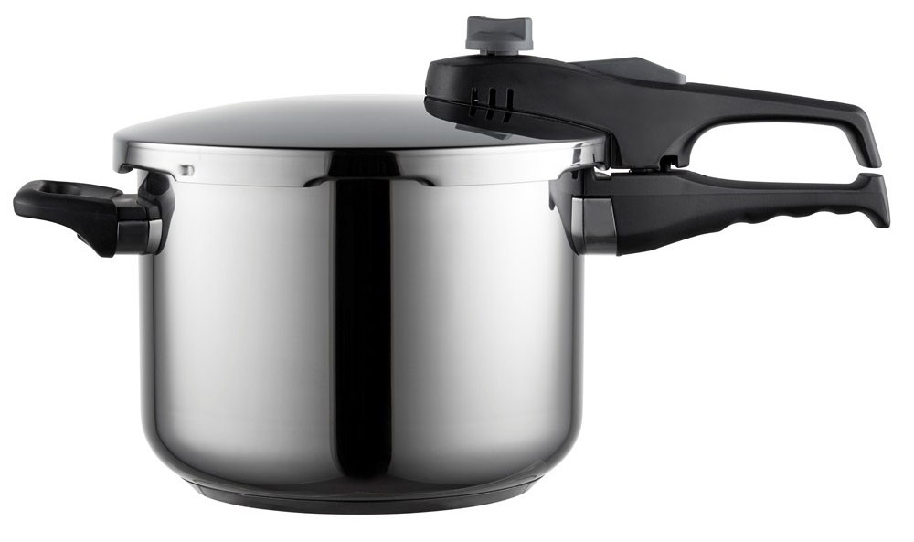 Tryckkokare 6,0L, rostfritt stål - Funktion