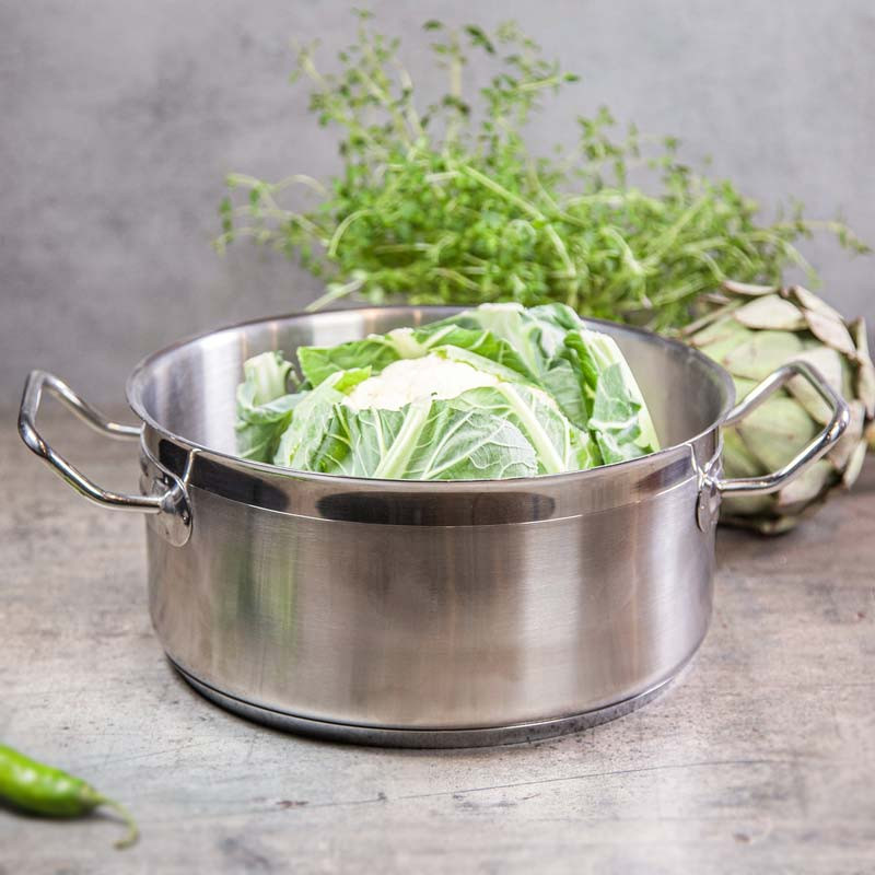 Gryta låg 5L, Ø24 cm - Exxent